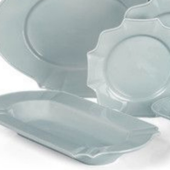 Z Gallerie Serving platter Venetian Blue dish New - Picture 1 of 12